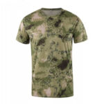 Polera Manga Corta Camuflaje