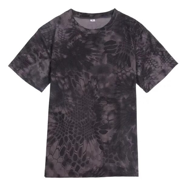Polera Manga Corta Camuflaje - Imagen 2
