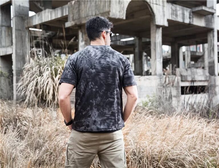 Polera Manga Corta Camuflaje - Imagen 4