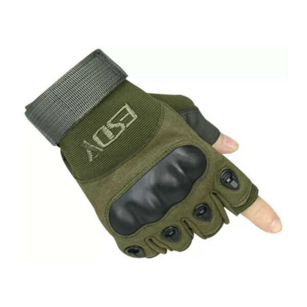 Guantes Medio Dedo Antideslizantes con Refuerzo en Nudillos  - Imagen 5