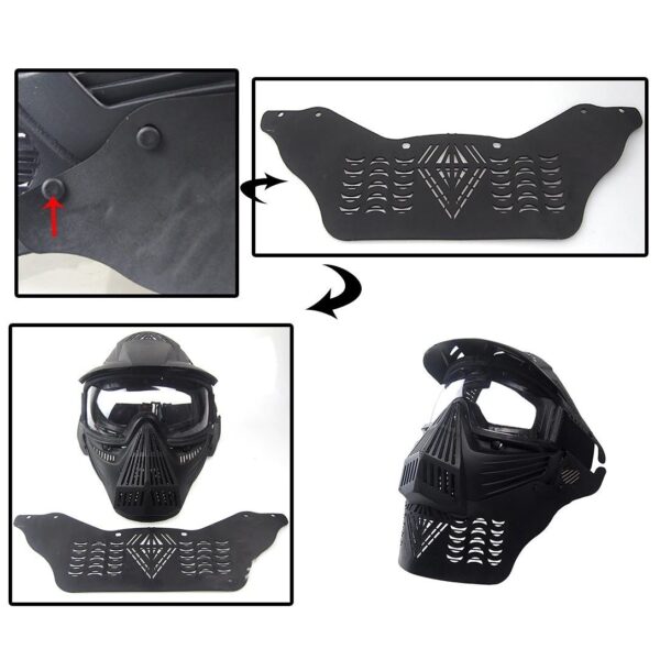 Máscara Táctica Airsoft - Imagen 4