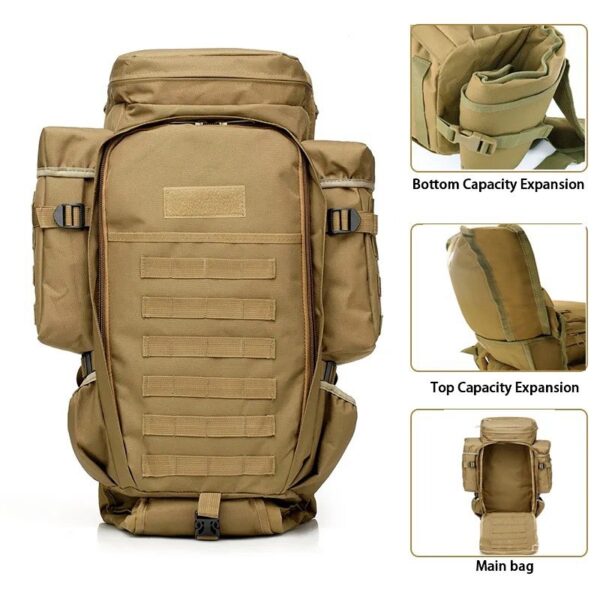 Mochila Porta Fusil 70 Lts - Imagen 2