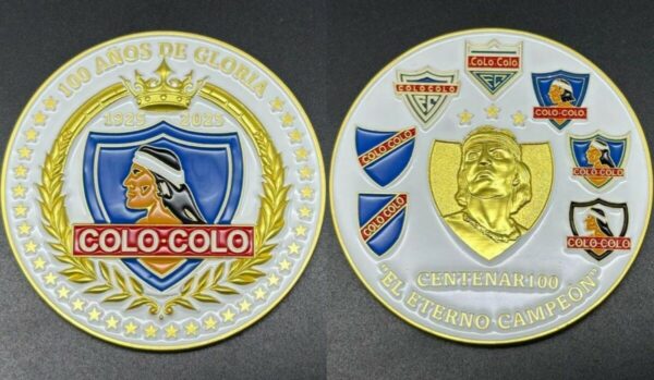 Medallón 3D Colo Colo Centenario - Imagen 4