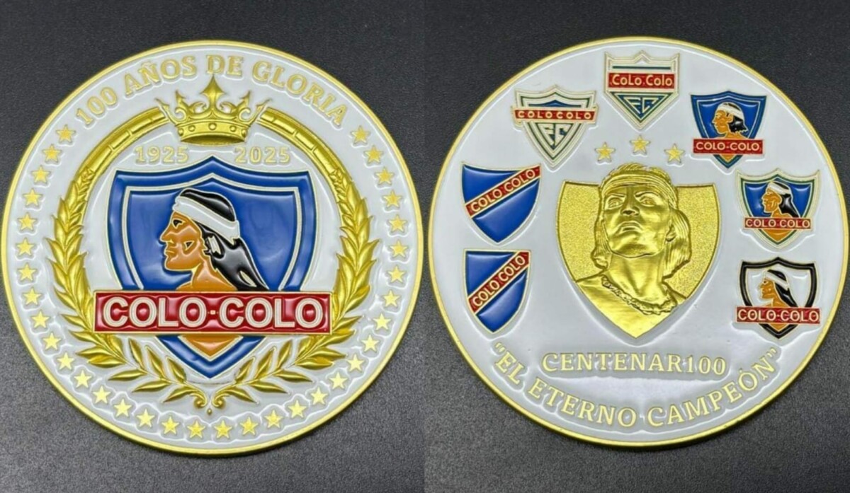 Medallón 3D Colo Colo Centenario - Imagen 4