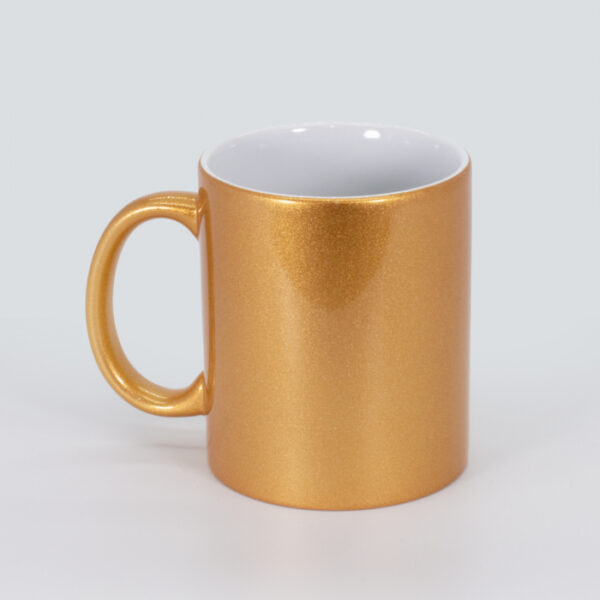 Tazón Sublimable Dorado-Plateado 11 Oz - Imagen 2