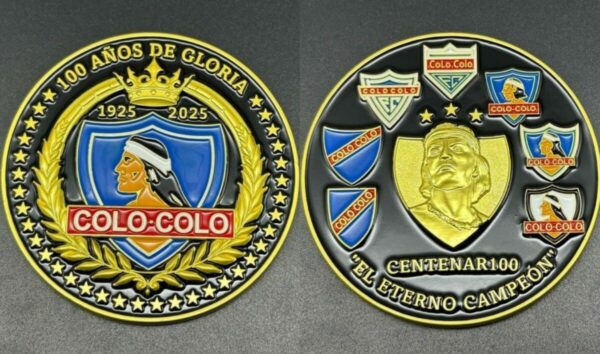 Medallón 3D Colo Colo Centenario - Imagen 7