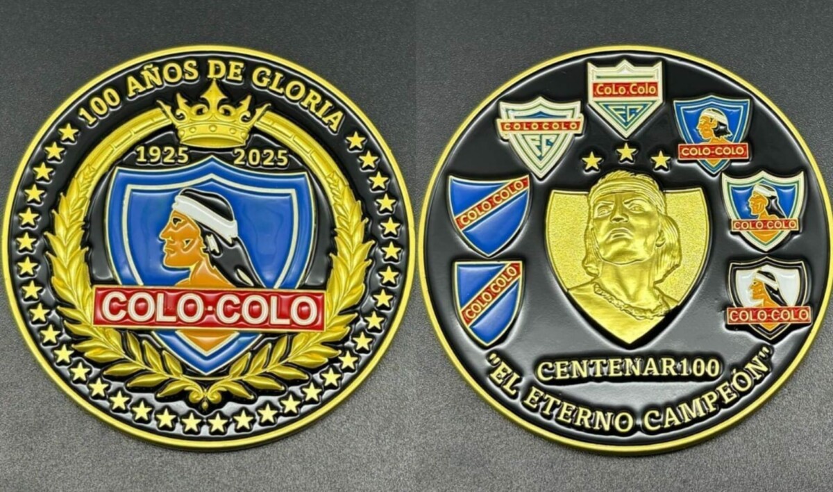 Medallón 3D Colo Colo Centenario - Imagen 7